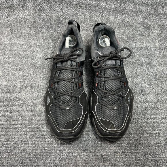 Adidas AX2 Hiking Shoes Men's 10 Black Traxion Athletic Trail Running Sneakers - Picture 3 of 13